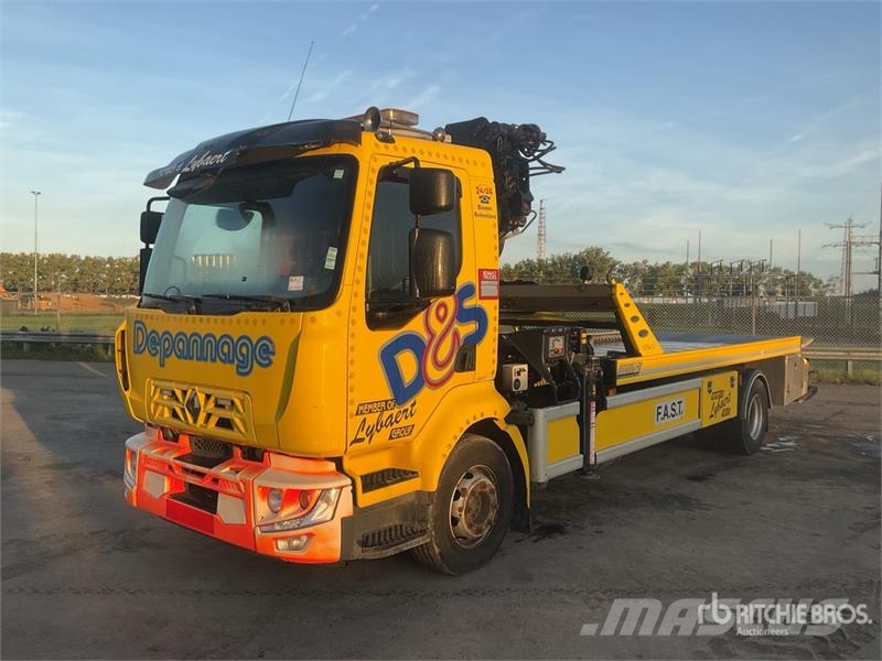 Renault Midlum 4x2 Crane Tow Truck Puksiirid