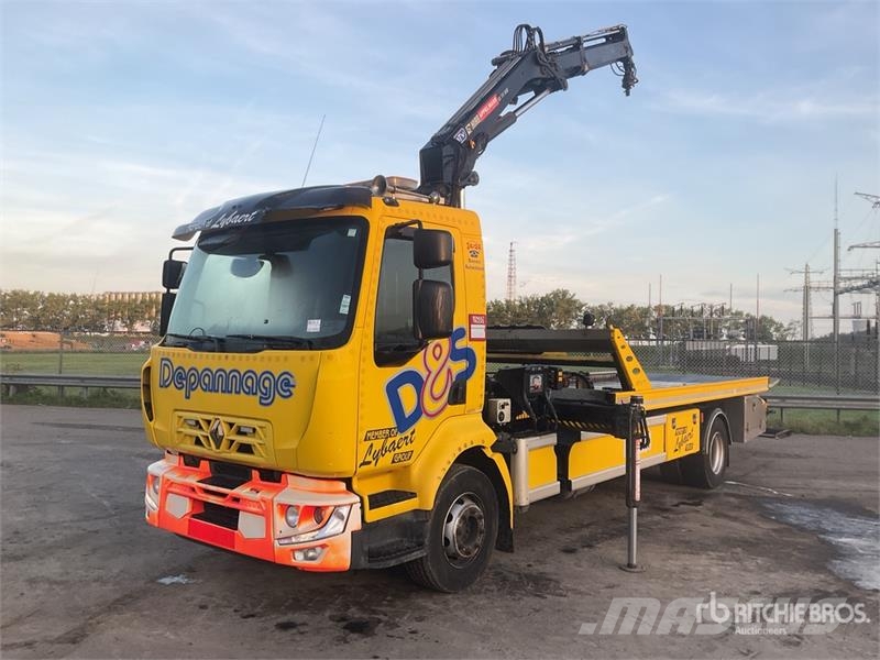 Renault Midlum 4x2 Crane Tow Truck Puksiirid