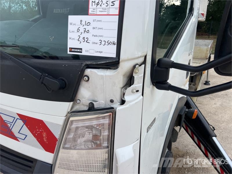 Renault MT182AZ 18 m on Renault F241 Camion Nacelle Bucket Avtokošare