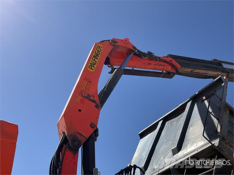 Renault Palfinger PK15500 on Renault Kerax 260 4x2 Dump T Crane trucks