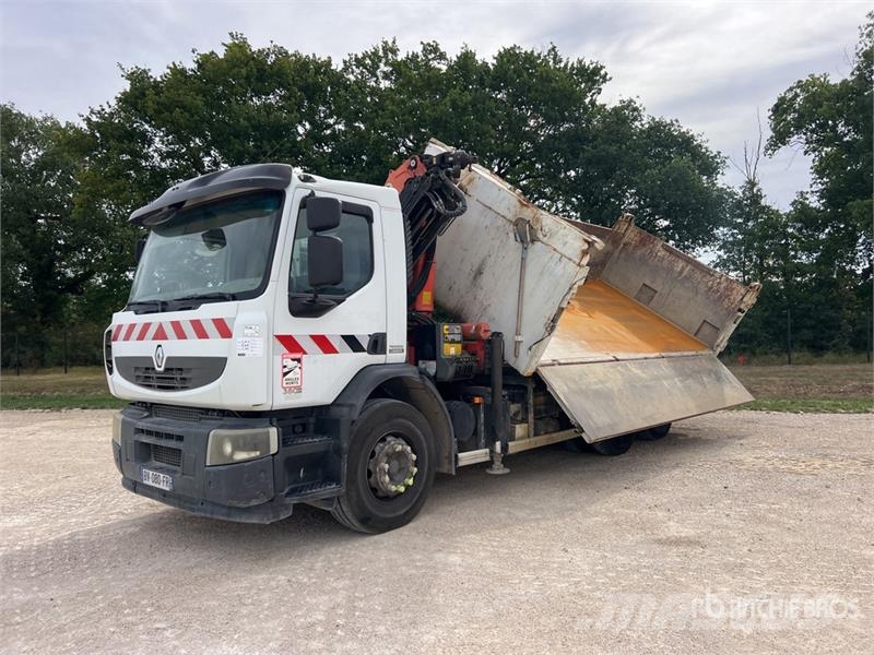 Renault PK16001-KB 3900 kg on Renault Premium Lander 380 D شاحنات الرافعات