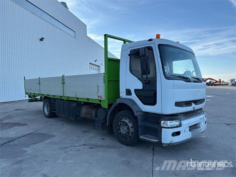 Renault Premium Camion Plateau 4x2 Flatbed Truck شاحنات مسطحة/مفصلية الجوانب