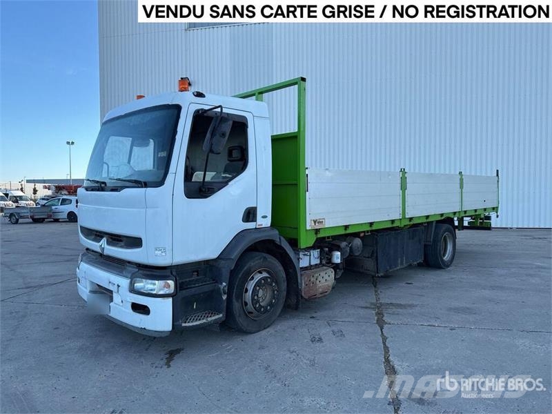 Renault Premium Camion Plateau 4x2 Flatbed Truck شاحنات مسطحة/مفصلية الجوانب