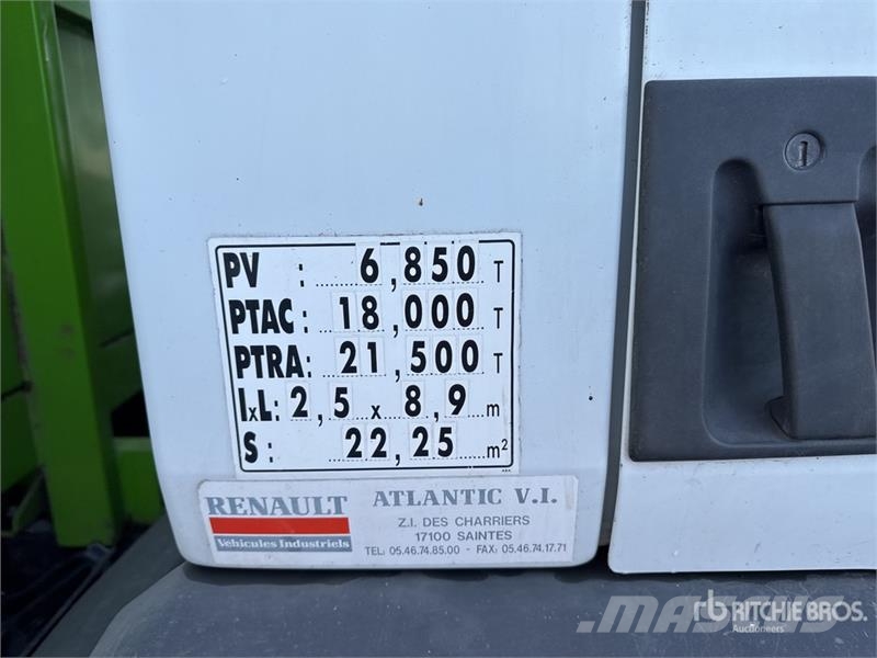 Renault Premium Camion Plateau 4x2 Flatbed Truck شاحنات مسطحة/مفصلية الجوانب