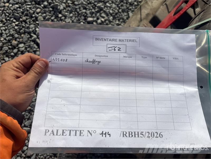 Rental Equipment Overige componenten