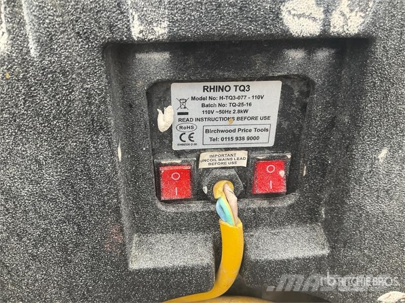 Rhino of (12) Rhino TQ3 Space Heater معدات التسخين والإذابة