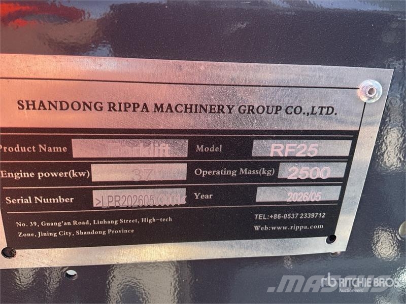Rippa RF25 Forklift (Unused) Heftrucks overige