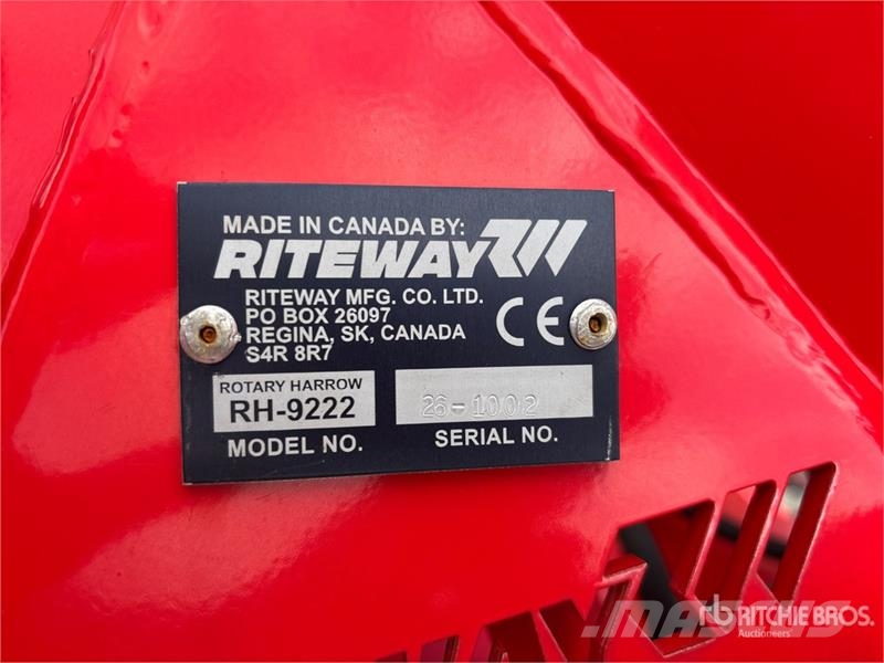 Riteway RH9222 22ft Rotary Harrow (Unused) Eggen