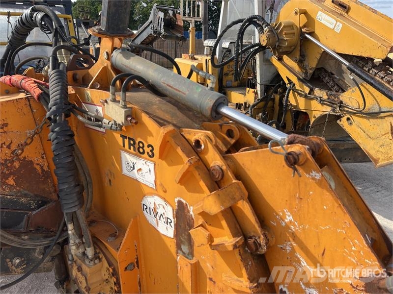 Rivard Porteur Riv 152 Tracked Trancheuse Sur Chen Trenchers