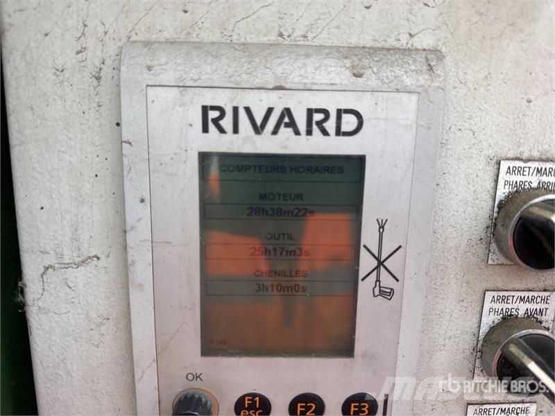 Rivard RIV 60E Tracked Trancheuse Trencher Kedjegrävmaskiner
