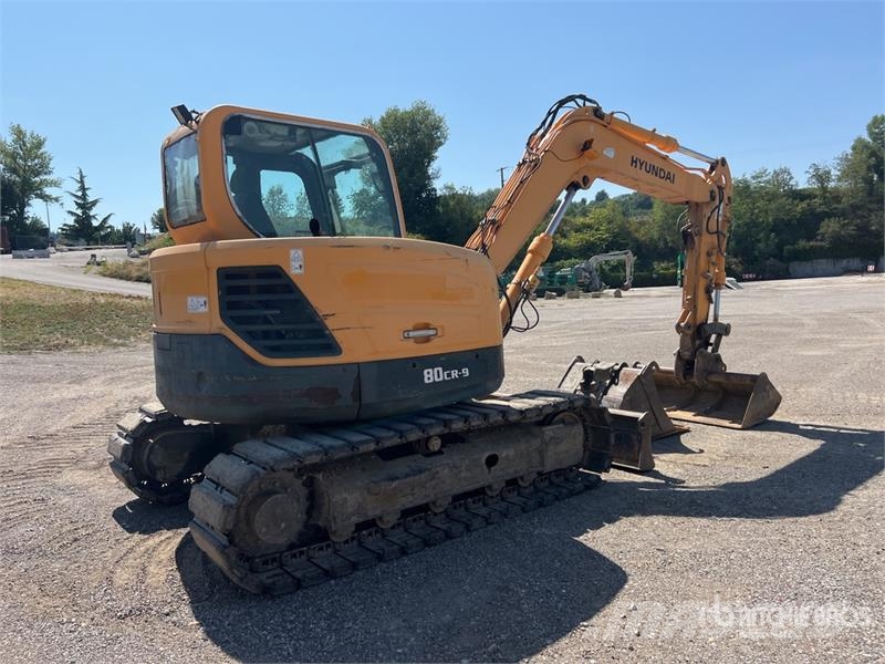  Robex 80CR-9 Midi-Pelle Compact Tracked Excavator 履带挖掘机