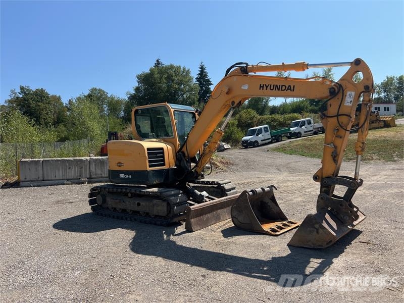  Robex 80CR-9 Midi-Pelle Compact Tracked Excavator 履带挖掘机