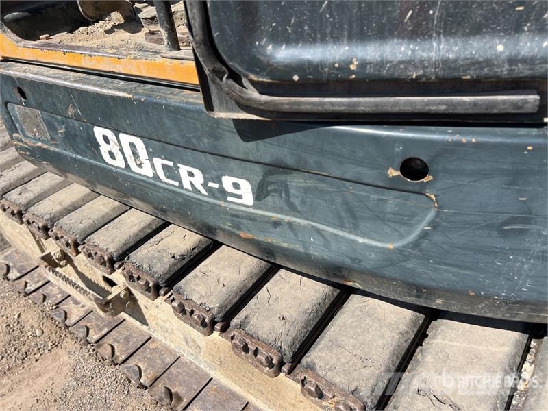  Robex 80CR-9 Midi-Pelle Compact Tracked Excavator 履带挖掘机