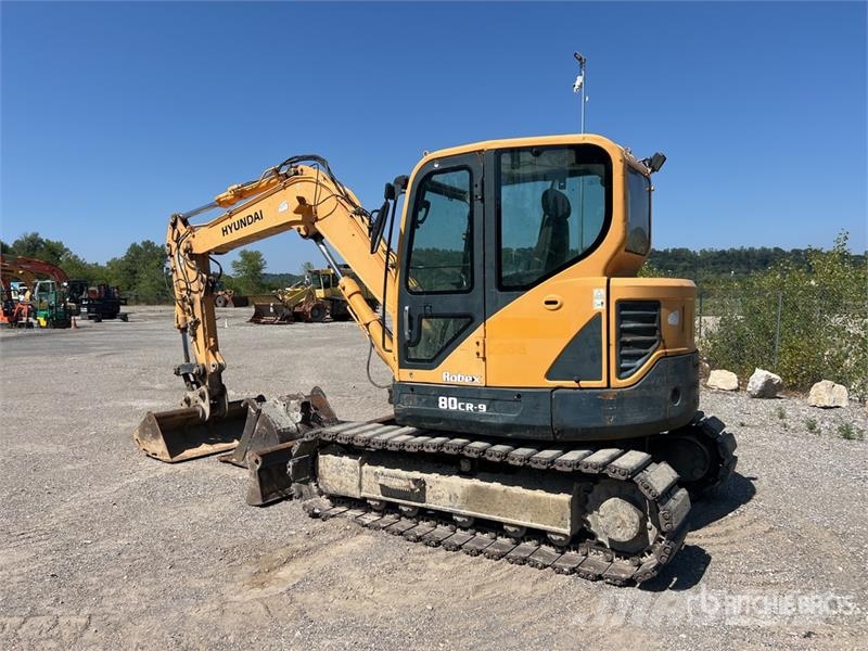  Robex 80CR-9 Midi-Pelle Compact Tracked Excavator 履带挖掘机