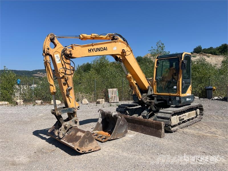  Robex 80CR-9 Midi-Pelle Compact Tracked Excavator 履带挖掘机