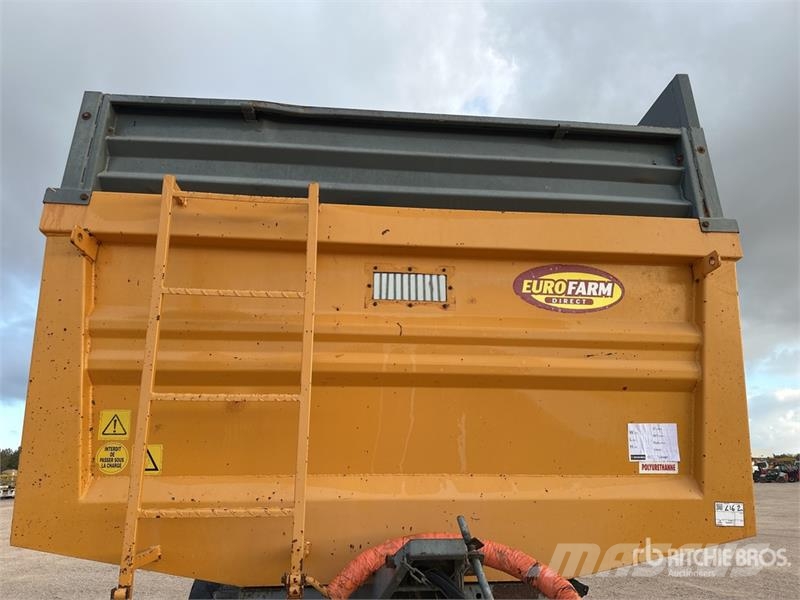 Robust RB14 T/A Remorque TP 2 Essieux End Dump Trailer Самосвальные прицепы