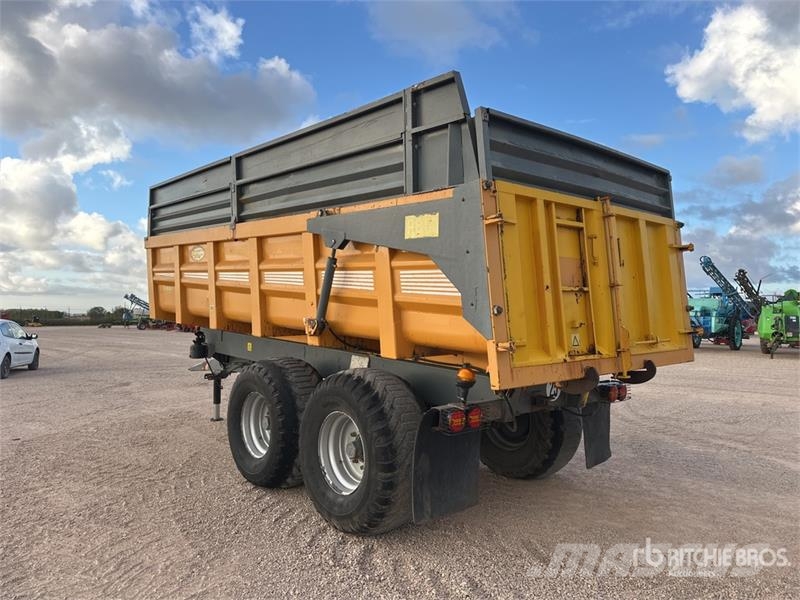 Robust RB14 T/A Remorque TP 2 Essieux End Dump Trailer Самосвальные прицепы
