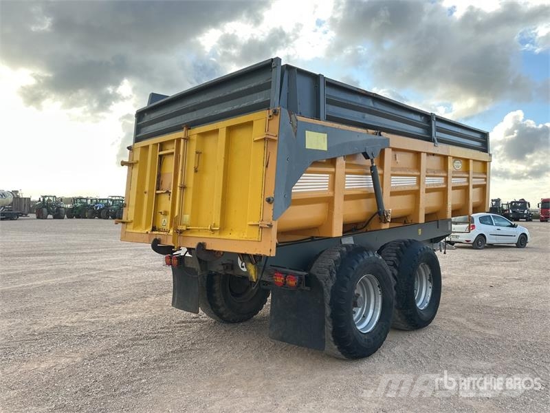 Robust RB14 T/A Remorque TP 2 Essieux End Dump Trailer Самосвальные прицепы