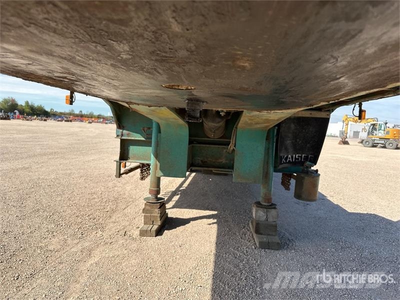 Robuste Kaiser Tri/A Extendable Porte Engin Lowboy Trailer Низкорамные прицепы