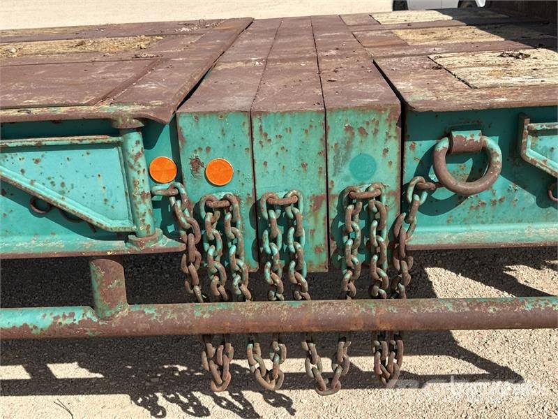 Robuste Kaiser Tri/A Extendable Porte Engin Lowboy Trailer Низкорамные прицепы