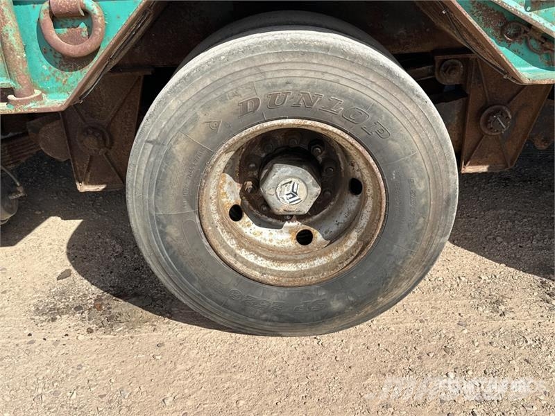 Robuste Kaiser Tri/A Extendable Porte Engin Lowboy Trailer Низкорамные прицепы