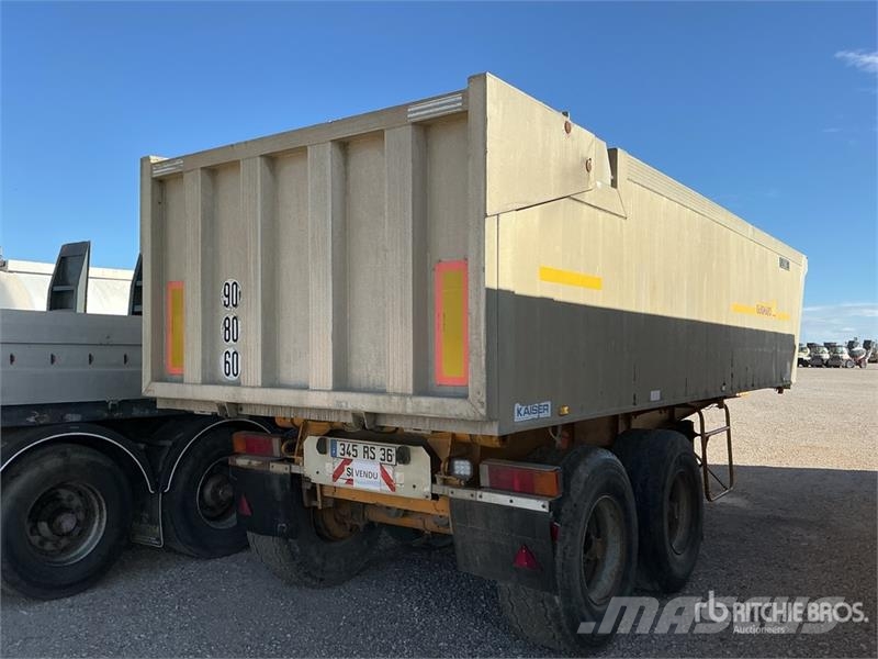 Robuste T/A Aluminum End Dump Trailer Bañeras