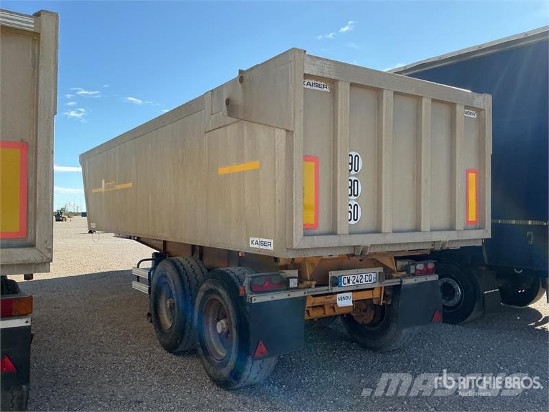 Robuste T/A Aluminum End Dump Trailer Bañeras