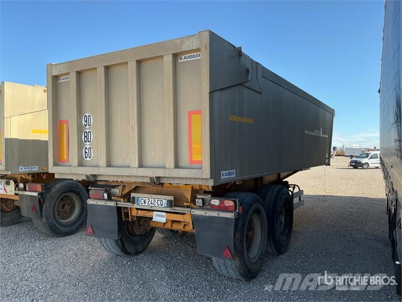 Robuste T/A Aluminum End Dump Trailer Bañeras