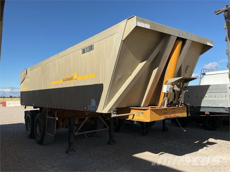Robuste T/A Aluminum End Dump Trailer Bañeras