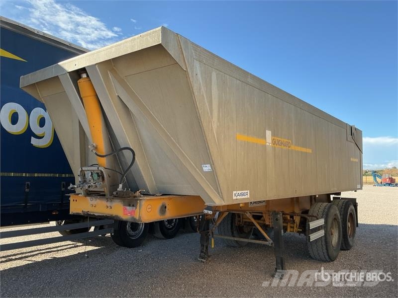 Robuste T/A Aluminum End Dump Trailer Bañeras