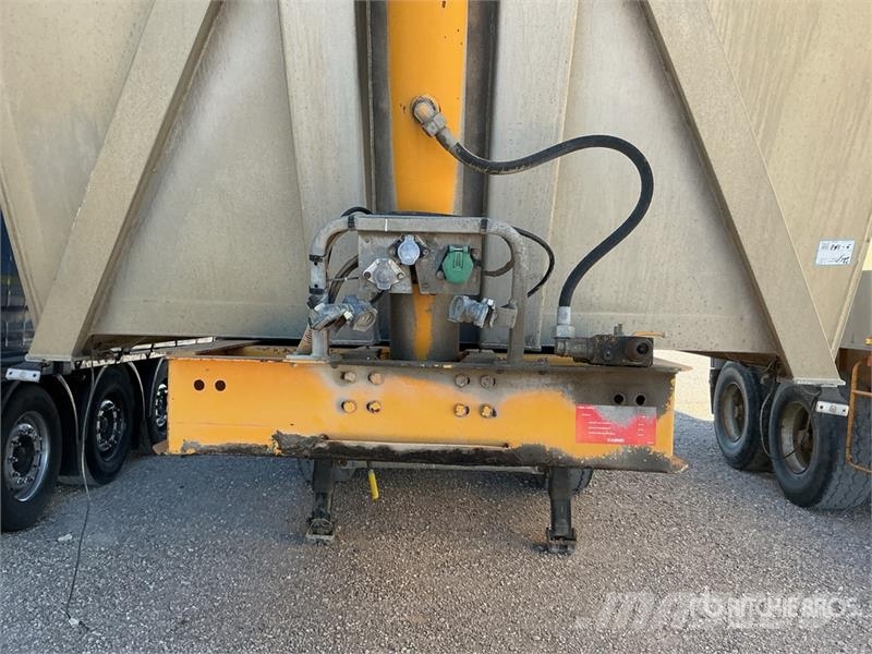 Robuste T/A Aluminum End Dump Trailer Bañeras
