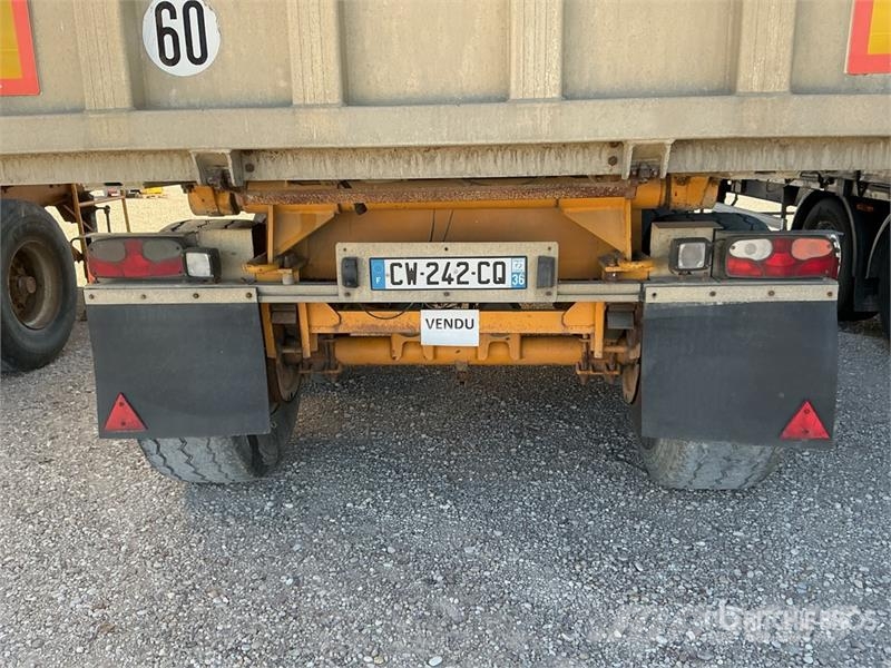 Robuste T/A Aluminum End Dump Trailer Bañeras