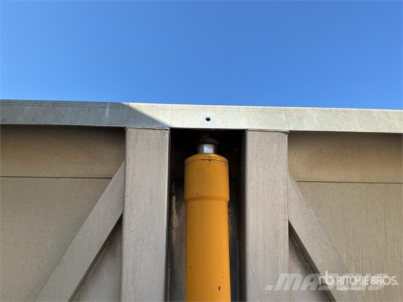 Robuste T/A Aluminum End Dump Trailer Bañeras