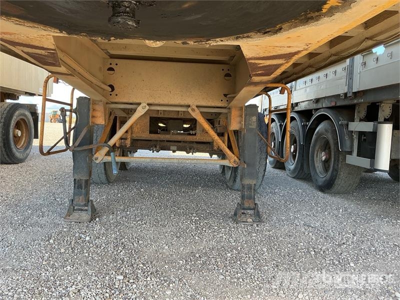 Robuste T/A Aluminum End Dump Trailer Bañeras