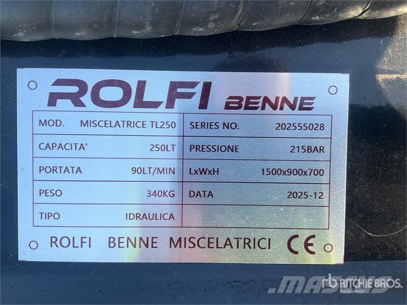 Rolfi TL 250 Excavator Screening Bucket (Unused) Sõelumiskopad