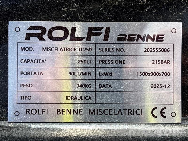  Rolfi TLC-250 Excavator Screening Bucket cupa de excavat cu cernere