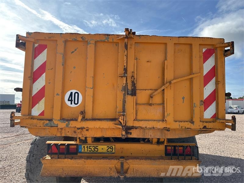Rolland DNO012 T/A Remorque Benne 2 Essieux T/A End Dump T Tipper trailers