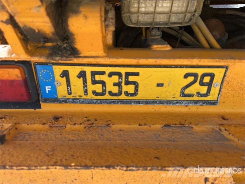 Rolland DNO012 T/A Remorque Benne 2 Essieux T/A End Dump T Tipper trailers
