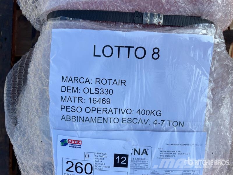 Rotair OLS 330 Hydraulic Breaker Hidrolik kırıcılar