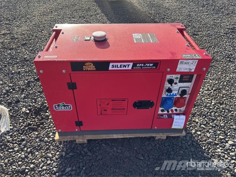 Roter Sturm GFS-7KW Portable Generator Set (Unused Autres générateurs