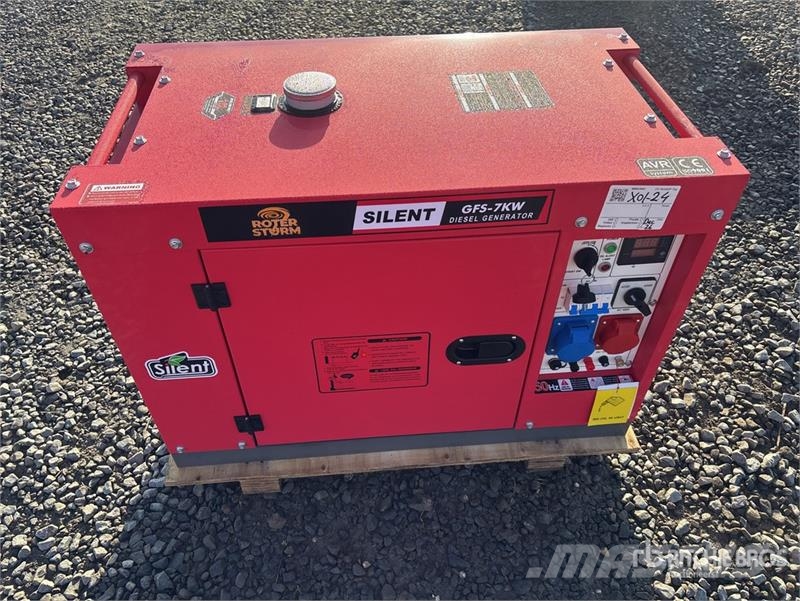  Roter Sturm GFS-7KW Portable Generator Set (Unused Autres générateurs