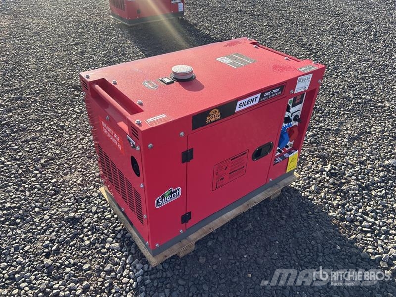  Roter Sturm GFS-7KW Portable Generator Set (Unused Autres générateurs