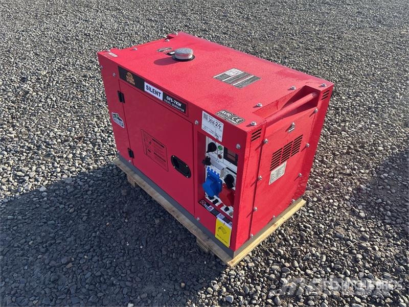 Roter Sturm GFS-7KW Portable Generator Set (Unused Autres générateurs