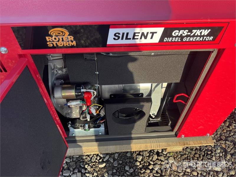  Roter Sturm GFS-7KW Portable Generator Set (Unused Autres générateurs