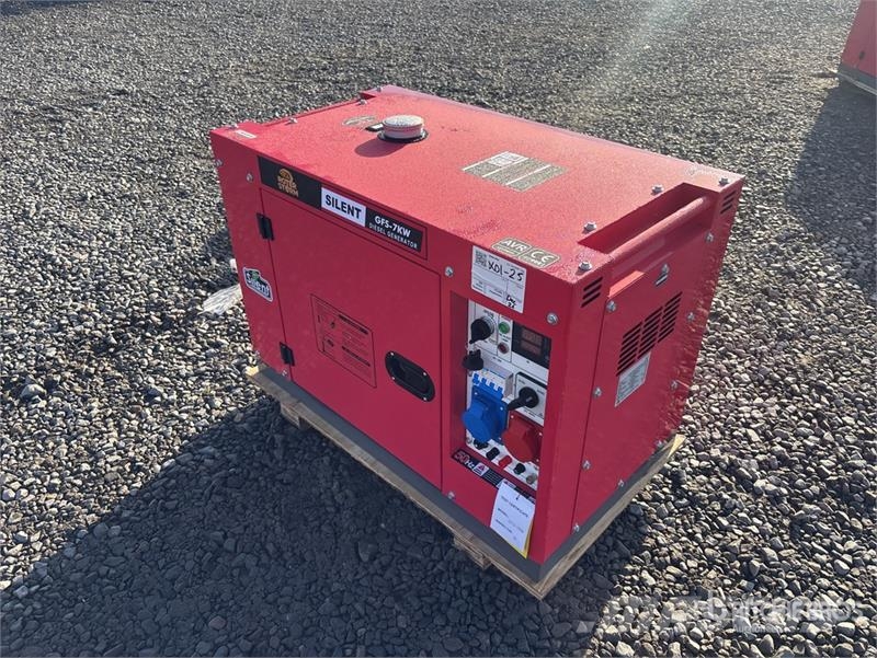  Roter Sturm GFS-7KW Portable Generator Set (Unused Autres générateurs