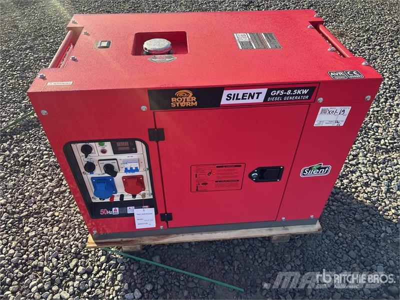  Roter Sturm GFS-8.5KW Portable Generator Set (Unus Autres générateurs