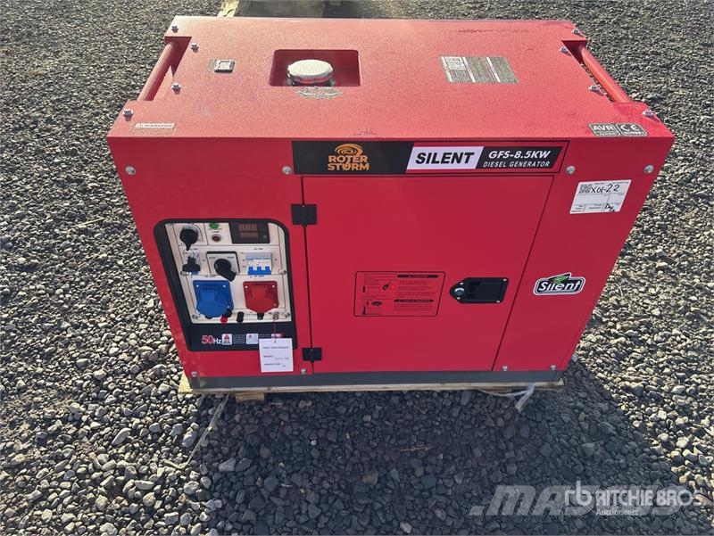  Roter Sturm GFS-8.5KW Portable Generator Set (Unus Autres générateurs