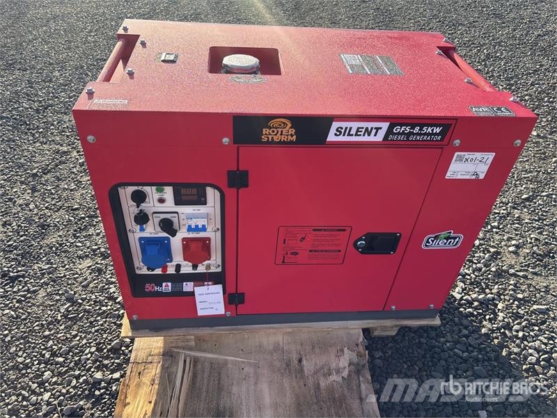  Roter Sturm GFS-8.5KW Portable Generator Set (Unus Autres générateurs