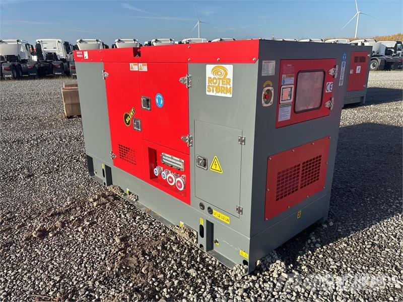  Roter Sturm GFS-90KW Skid-Mounted Generator Set (U Dizel Jeneratörler