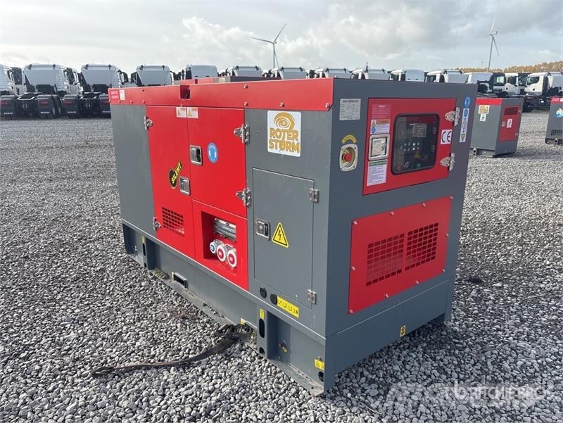 Roter Sturm GFS-90KW Skid-Mounted Generator Set (U Dīzeļģeneratori